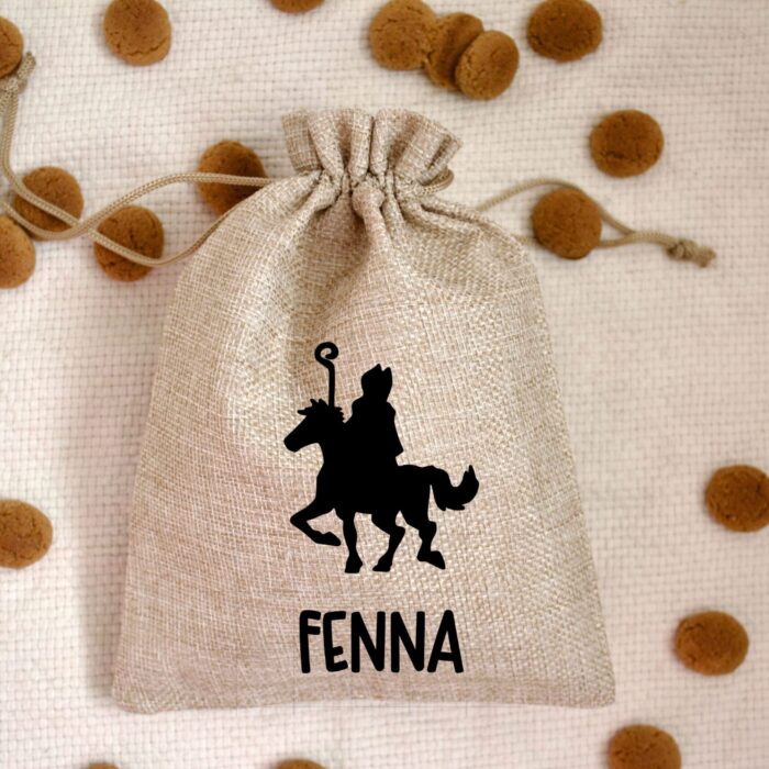 Pepernootzakje met naam
